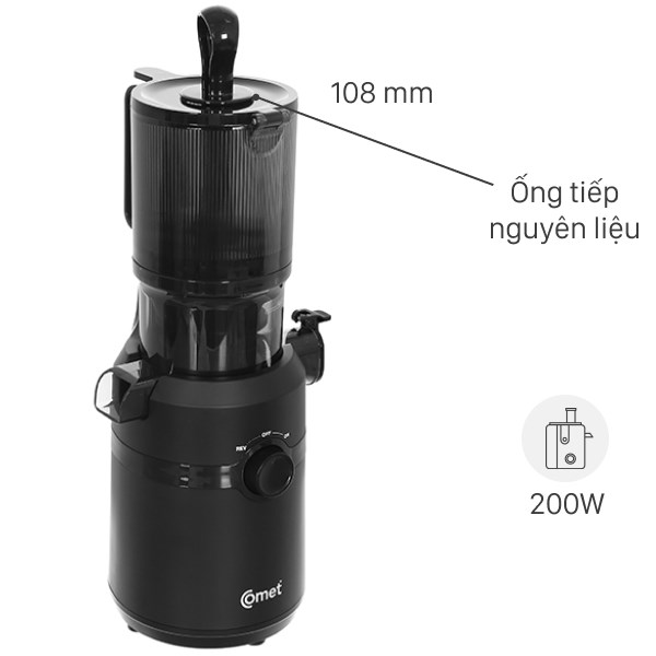 Máy ép chậm Comet CM9616 Mẫu mới