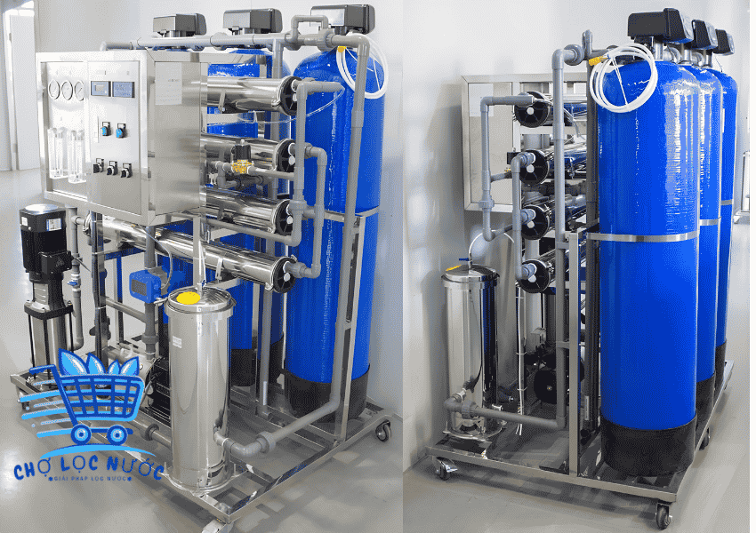 Hệ Thống Lọc Nước Tinh Khiết RO Công Nghiệp 1000L/H (Màng 4040)
