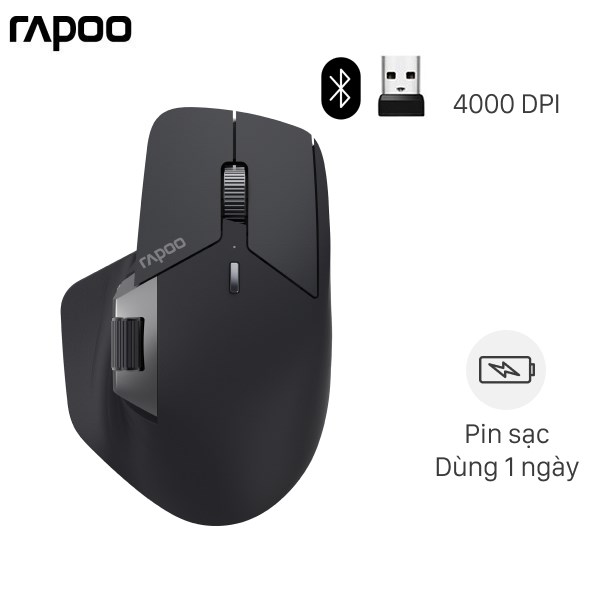 Chuột sạc Bluetooth Rapoo MT760